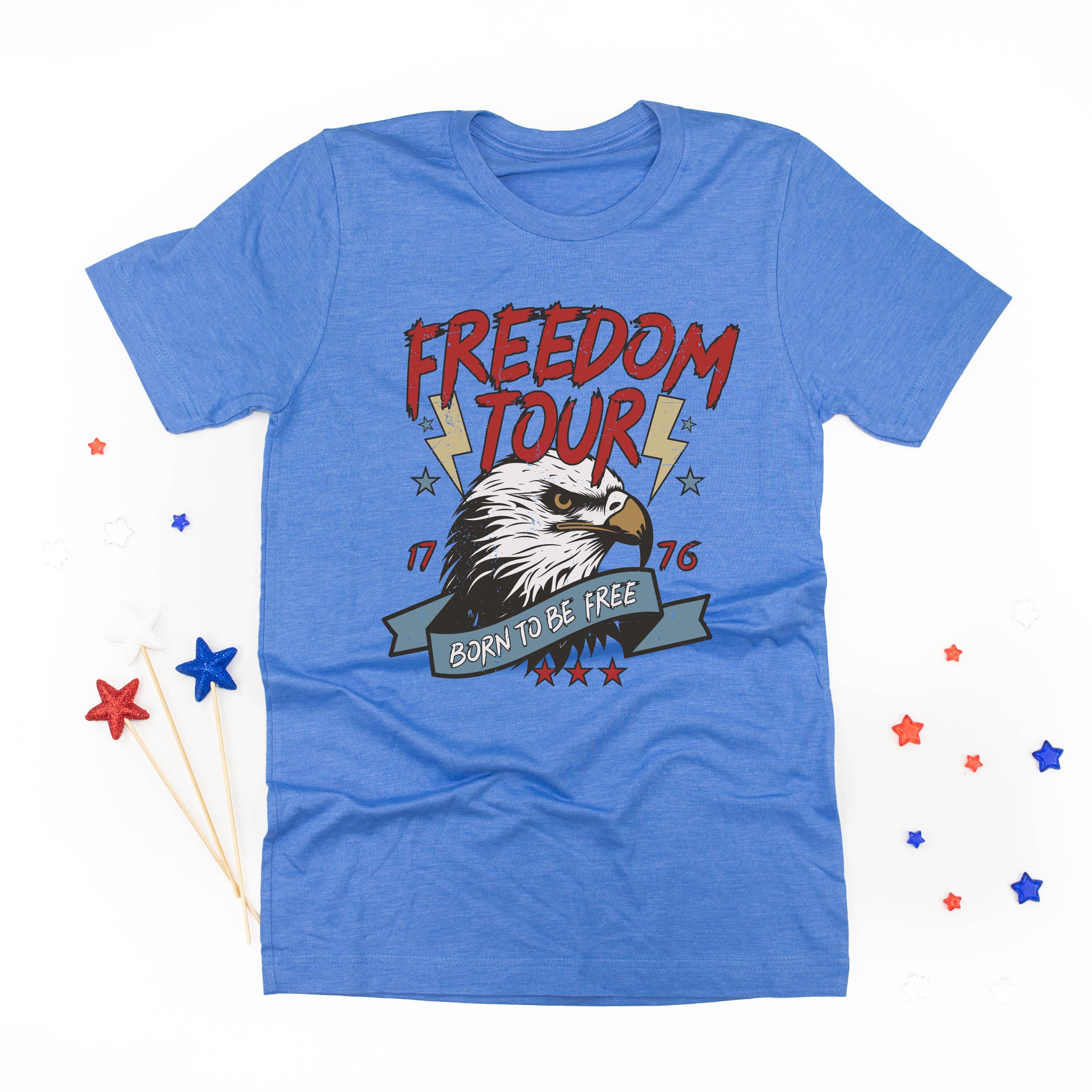Freedom Tour - Born to Be Free - Unisex Tee Little Mama Shirt Shop