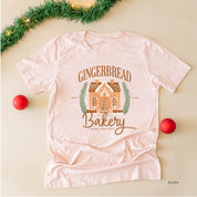 Gingerbread Bakery - Unisex Tee Little Mama Shirt Shop