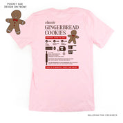 Gingerbread Cookie Recipe (pf&b) - Unisex Tee Little Mama Shirt Shop