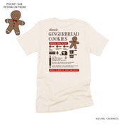 Gingerbread Cookie Recipe (pf&b) - Unisex Tee Little Mama Shirt Shop