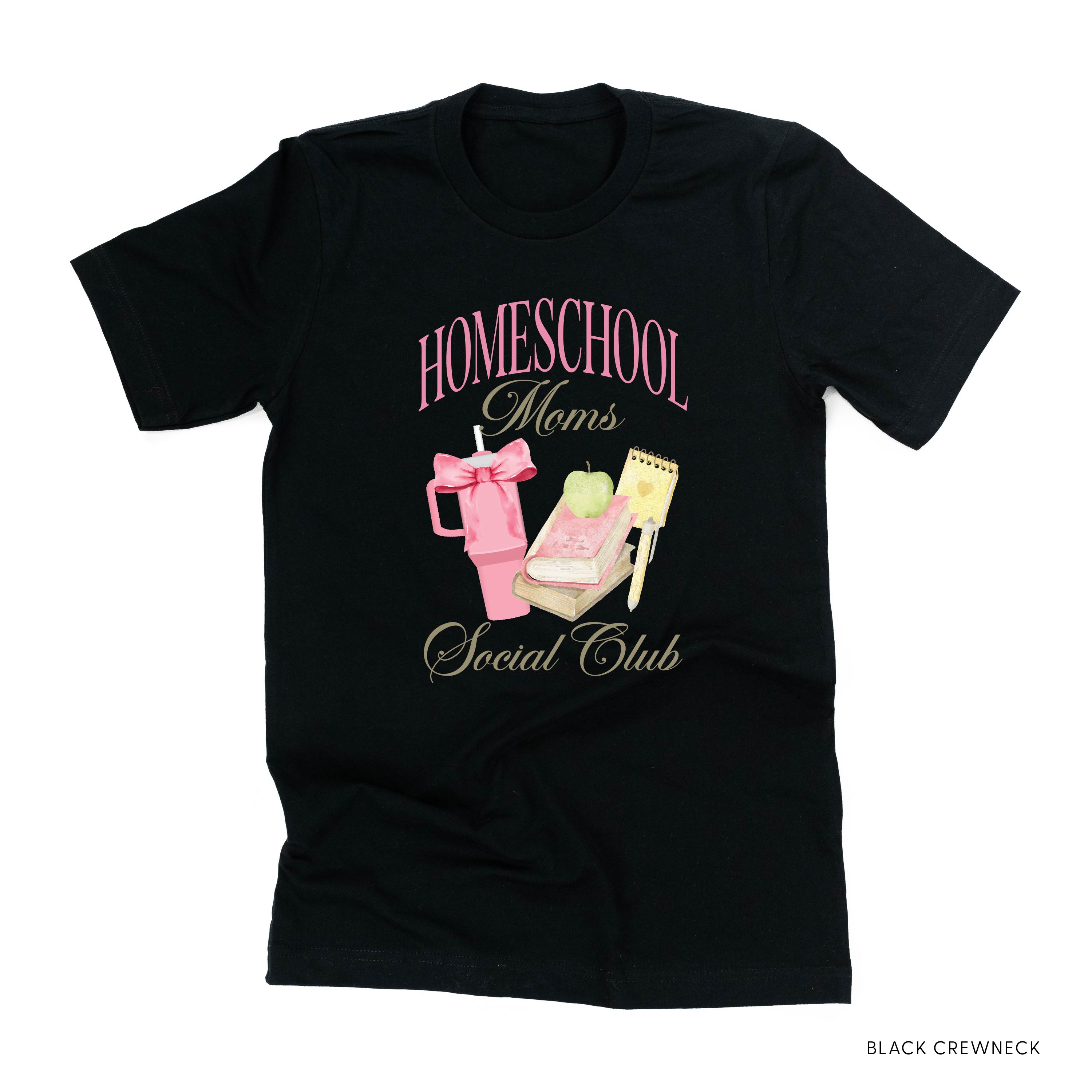 Homeschool Moms Social Club - Unisex Tee Little Mama Shirt Shop