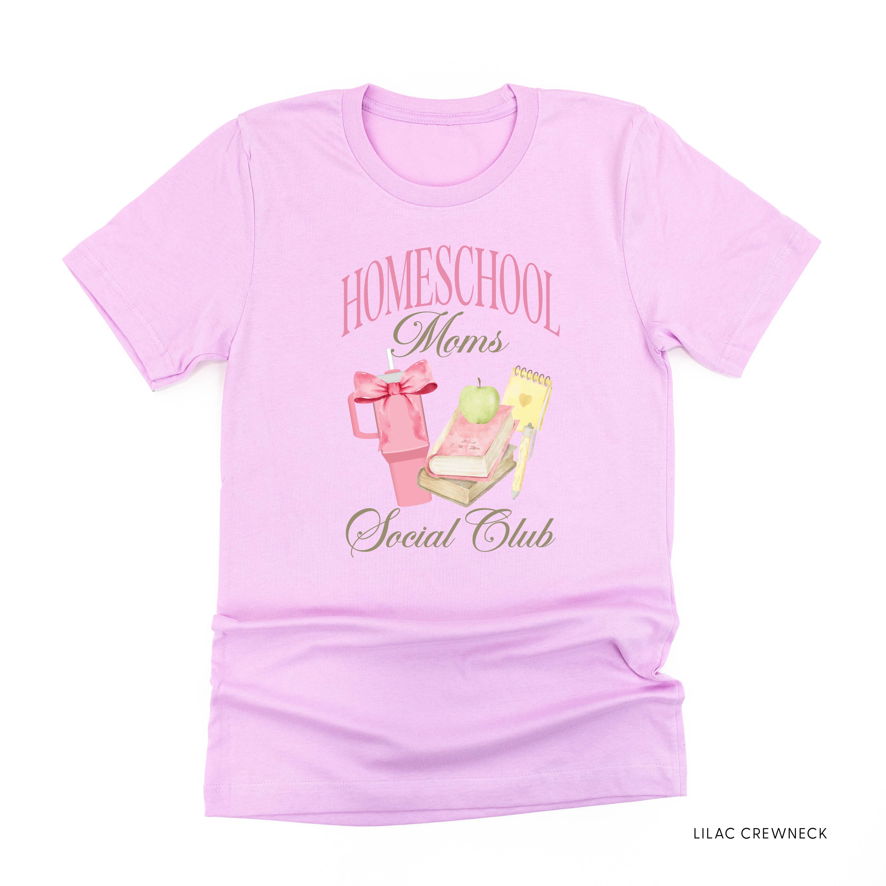 Homeschool Moms Social Club - Unisex Tee Little Mama Shirt Shop