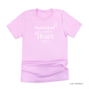 Homeschool is a Work of Heart - Unisex Tee Little Mama Shirt Shop