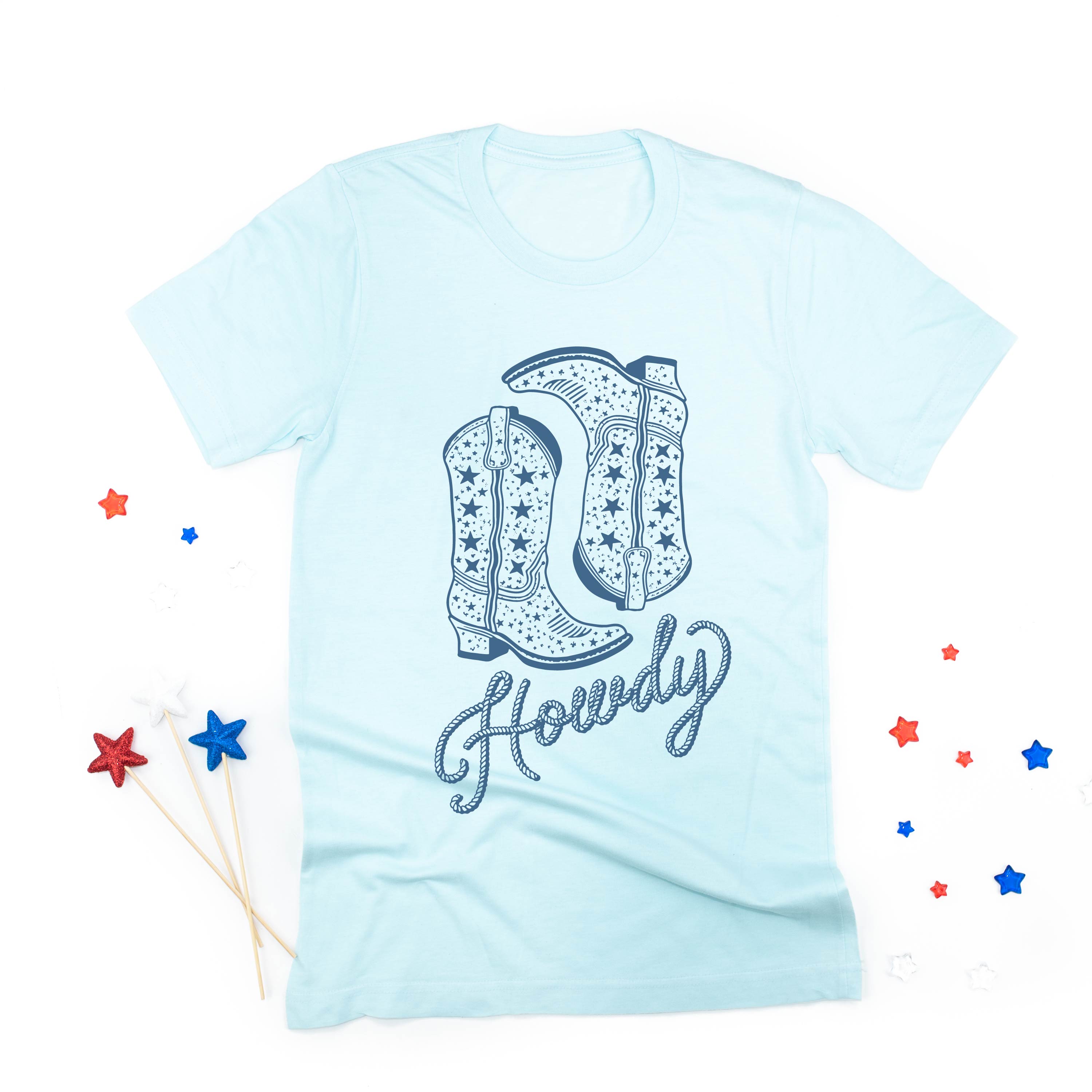  Cowboy Boots - Unisex Tee Little Mama Shirt Shop