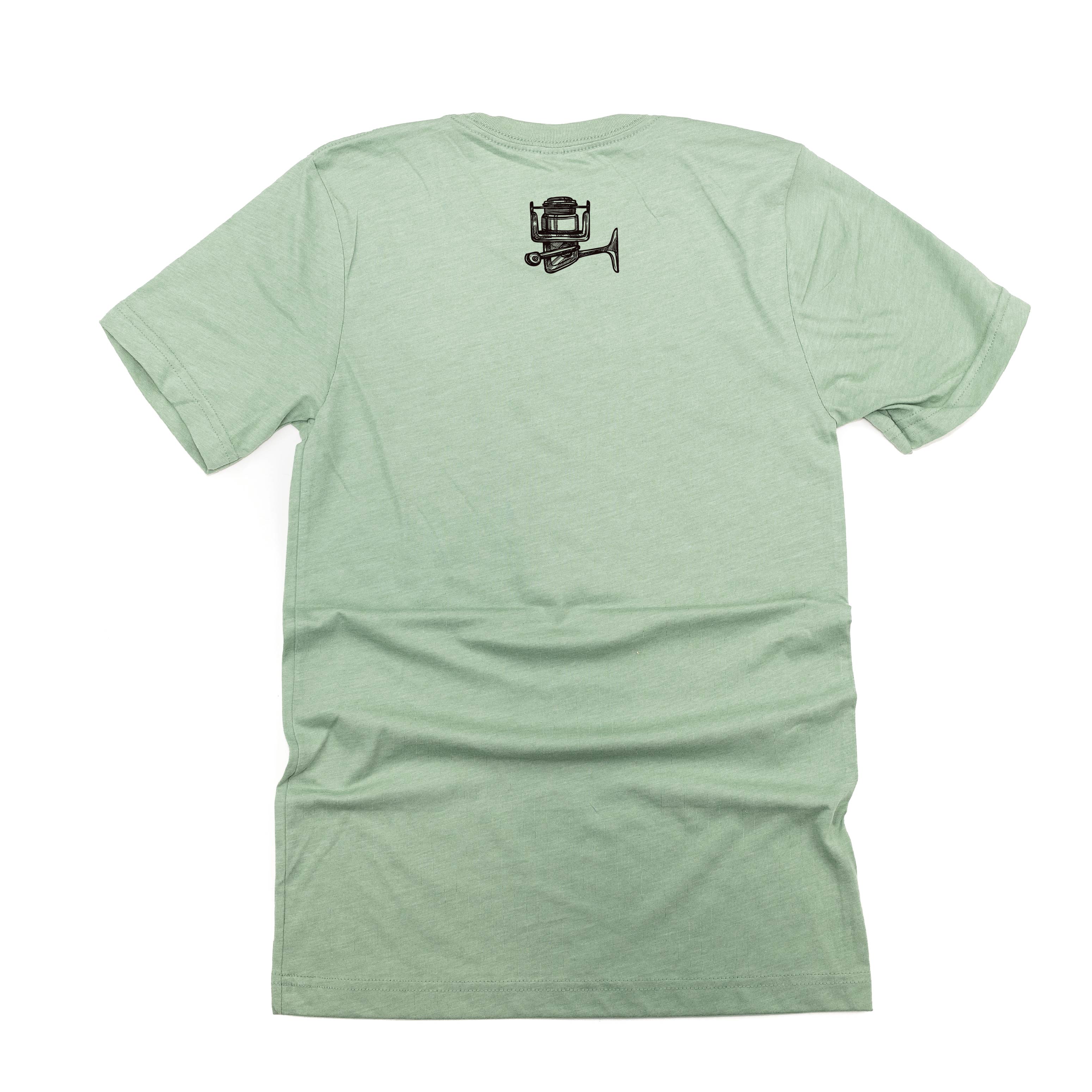 Keepin' It Reel - Fishing Reel (pf&b) - Unisex Tee Little Mama Shirt Shop