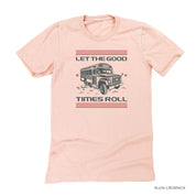 Let the Good Times Roll - School Bus - Unisex Tee Little Mama Shirt Shop