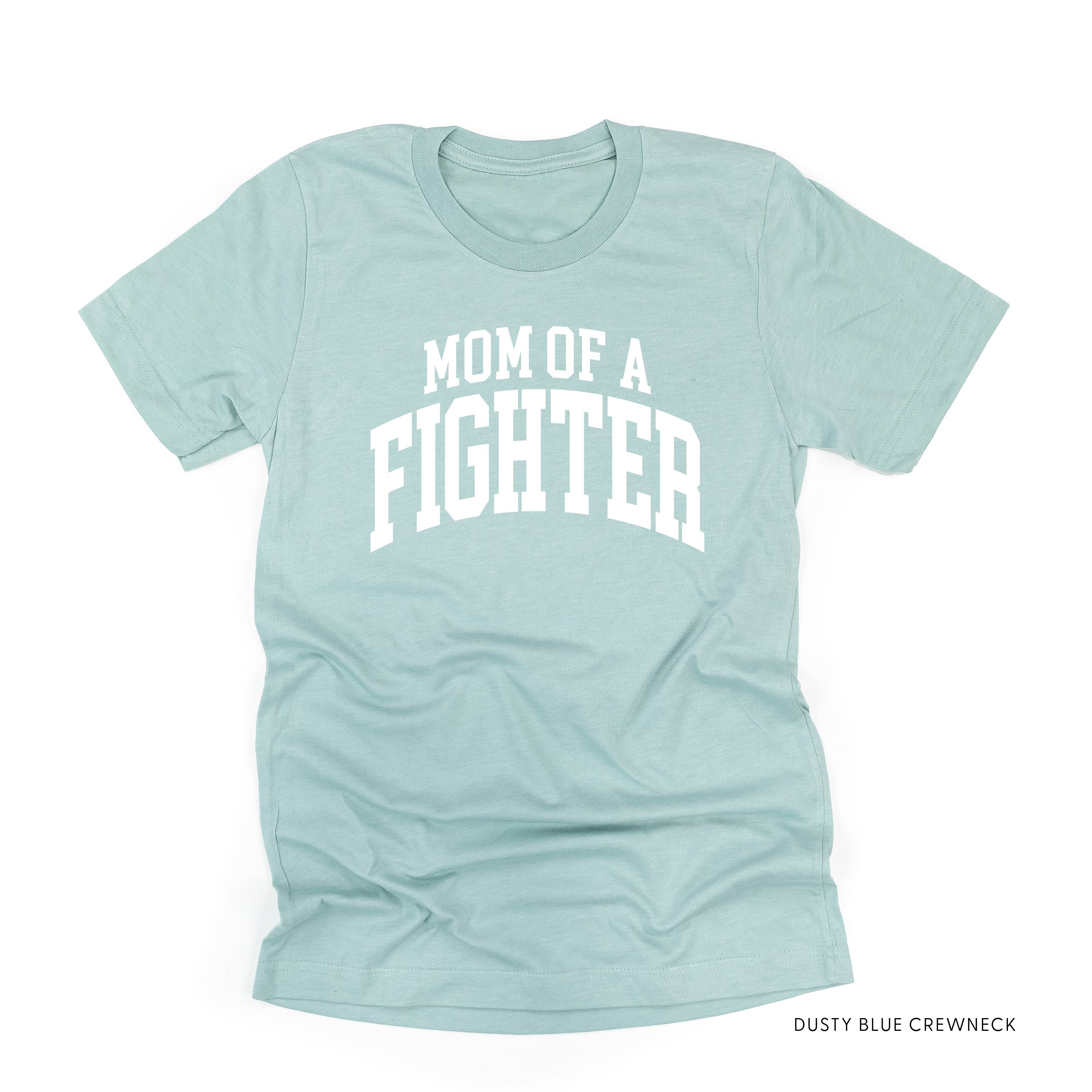 Mom of a Fighter - Varsity - Unisex Tee Little Mama Shirt Shop