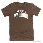Mom of a Warrior - Varsity - Unisex Tee Little Mama Shirt Shop