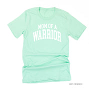 Mom of a Warrior - Varsity - Unisex Tee Little Mama Shirt Shop