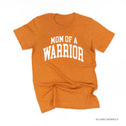 Mom of a Warrior - Varsity - Unisex Tee Little Mama Shirt Shop
