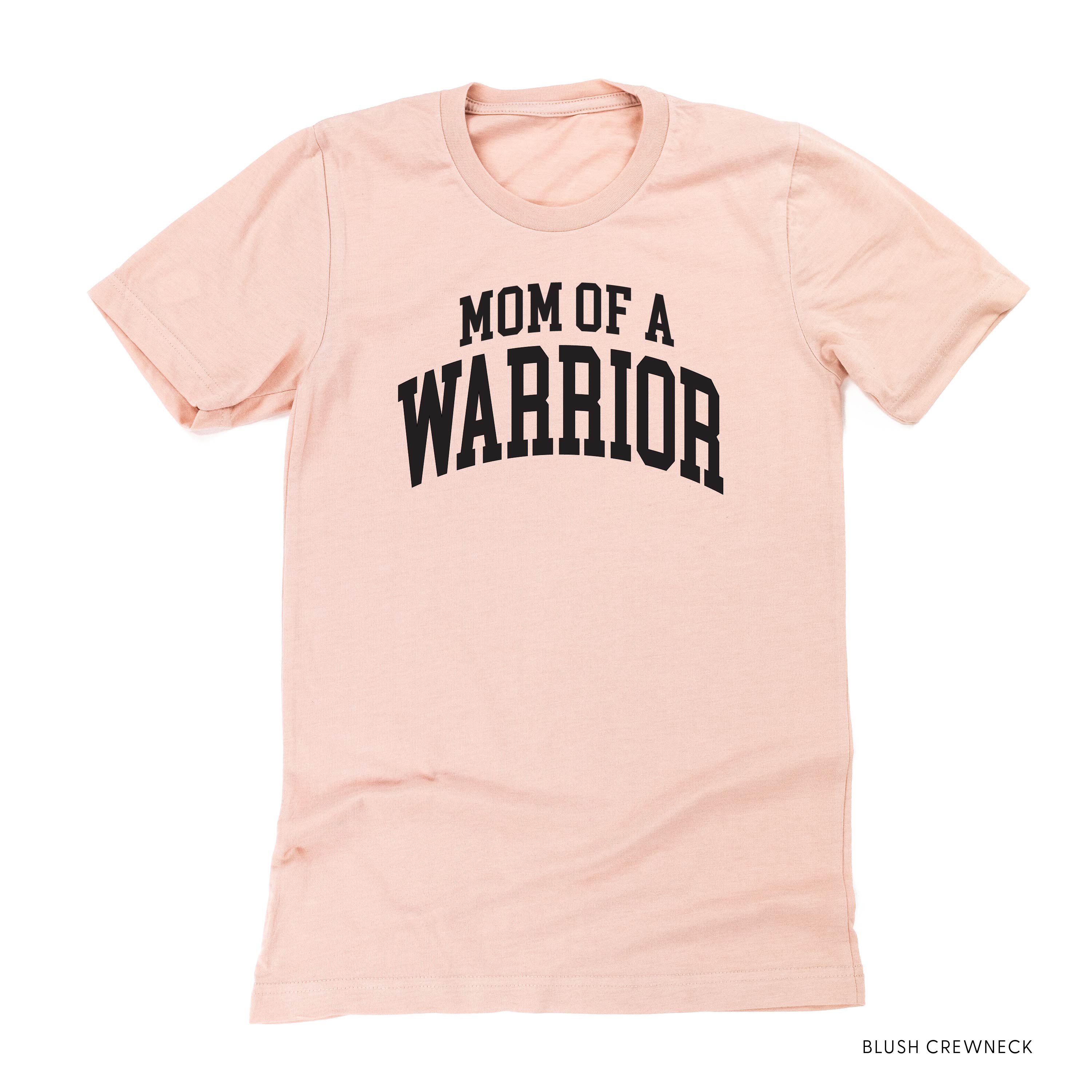 Mom of a Warrior - Varsity - Unisex Tee Little Mama Shirt Shop