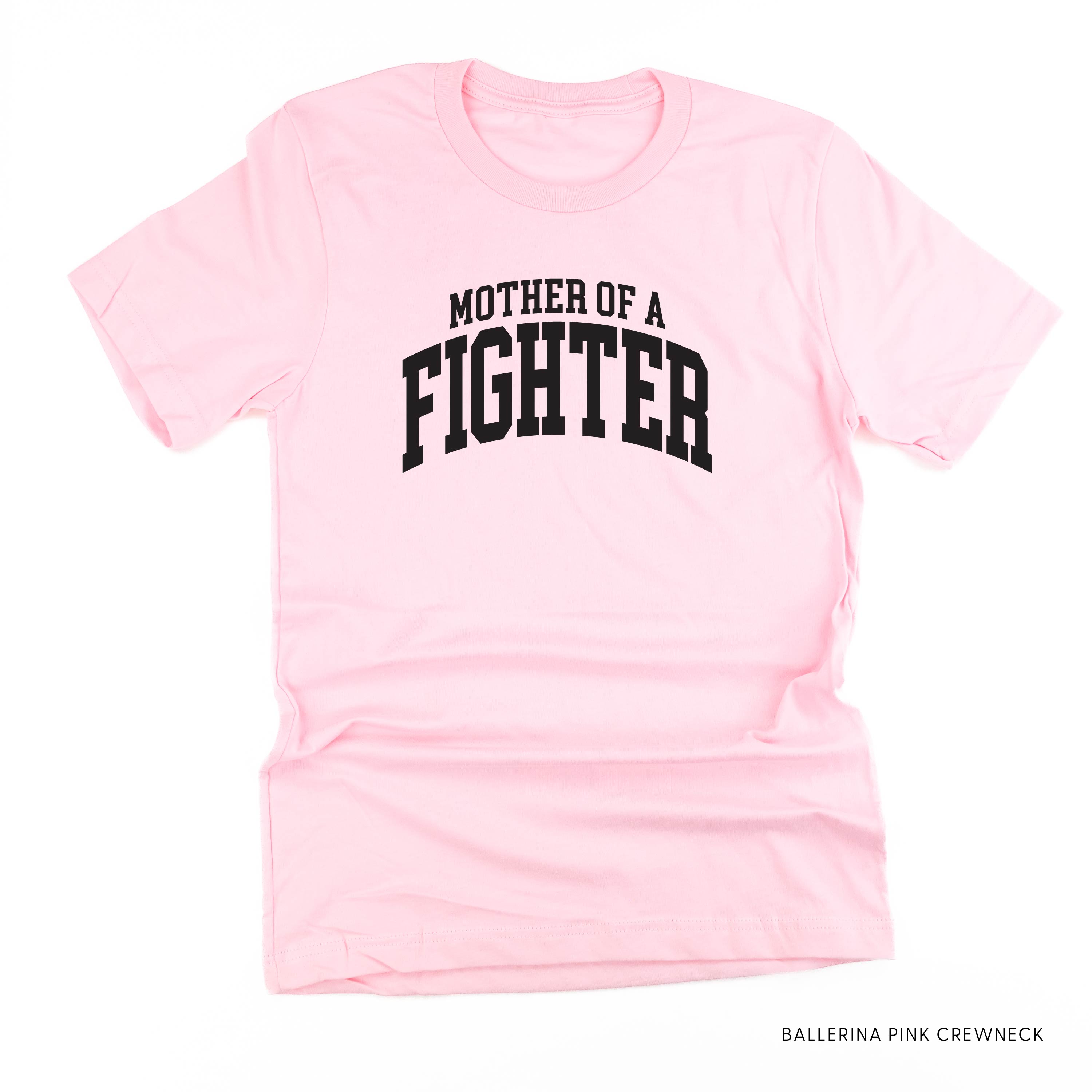 Mother of a Fighter - Varsity - Unisex Tee Little Mama Shirt Shop