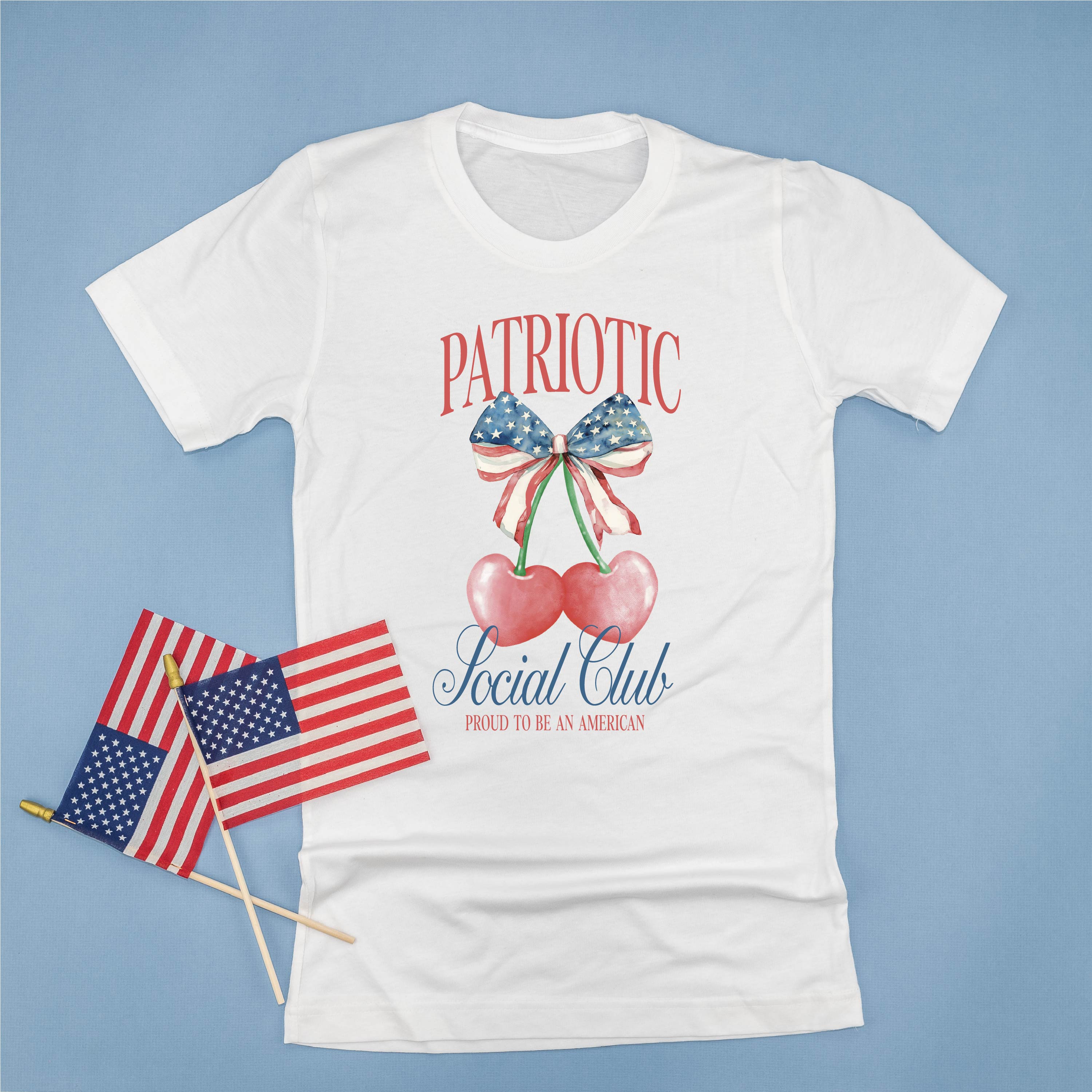 Patriotic Social Club - Unisex Tee Little Mama Shirt Shop