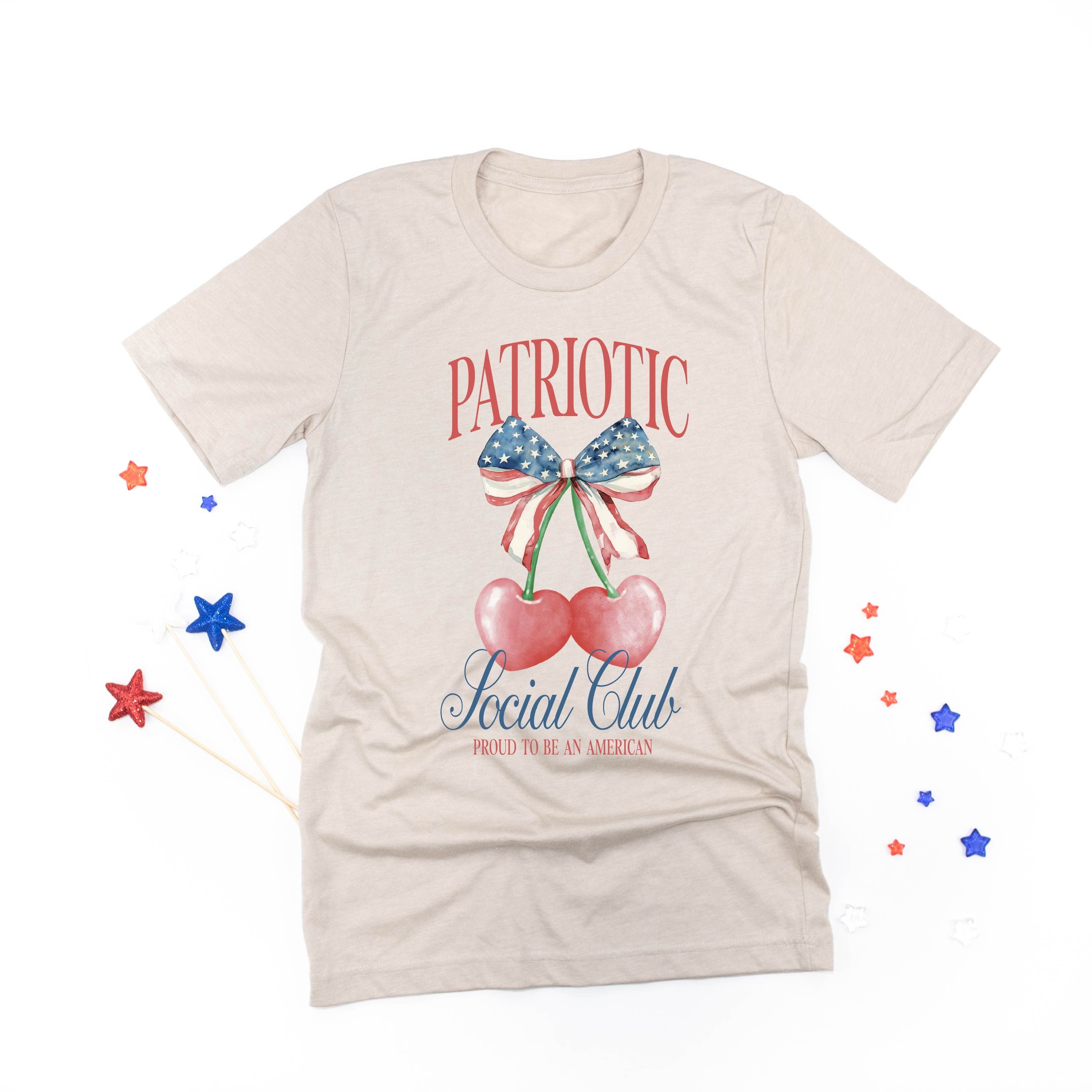 Patriotic Social Club - Unisex Tee Little Mama Shirt Shop