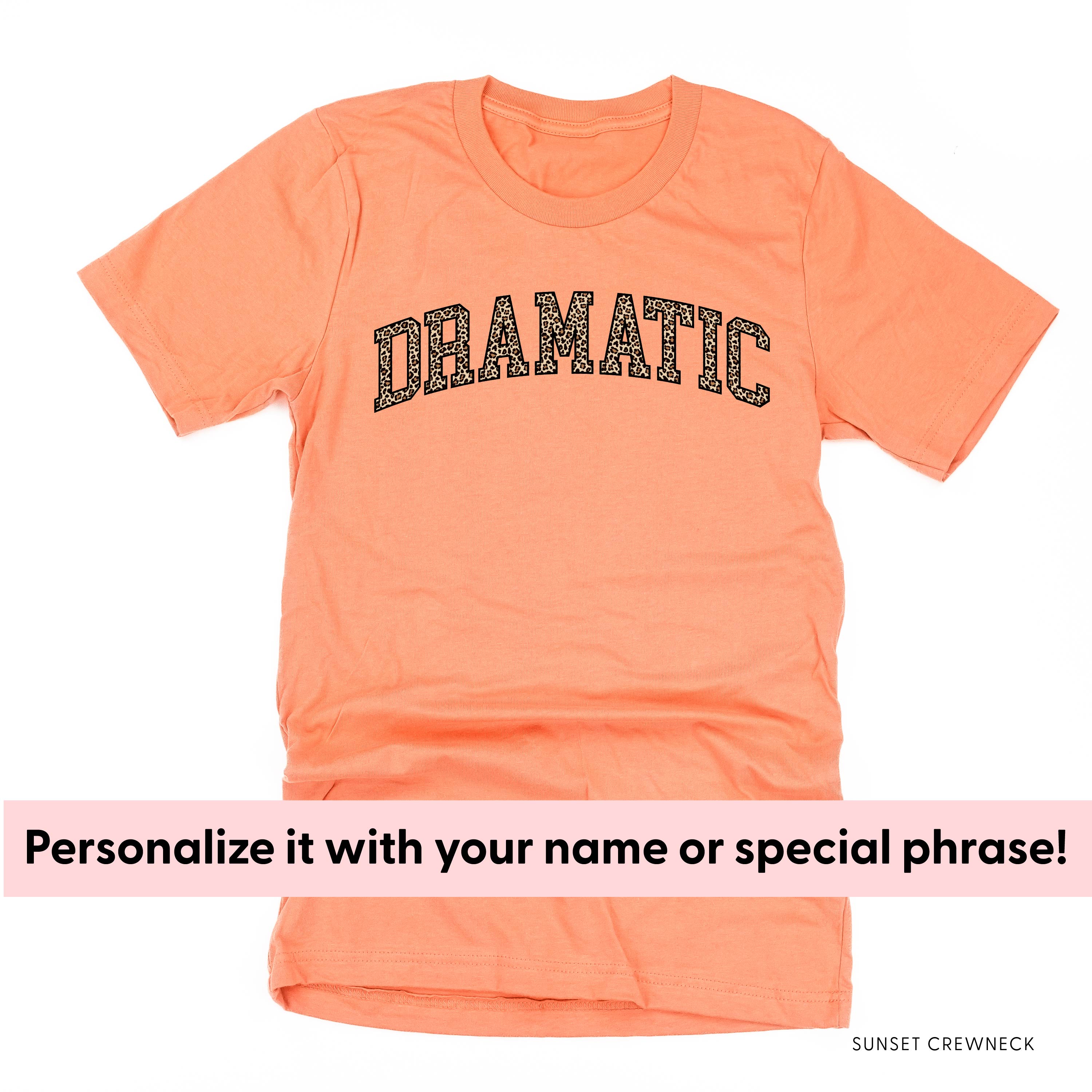 Varsity Leopard - Semi-Custom - Unisex Tee Little Mama Shirt Shop