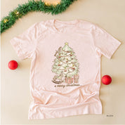 Wish You A Merry Christmas - Unisex Tee Little Mama Shirt Shop