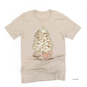 Wish You A Merry Christmas - Unisex Tee Little Mama Shirt Shop