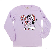 Classy Christmas Babe - LONG SLEEVE Comfort Colors Tee Little Mama Shirt Shop