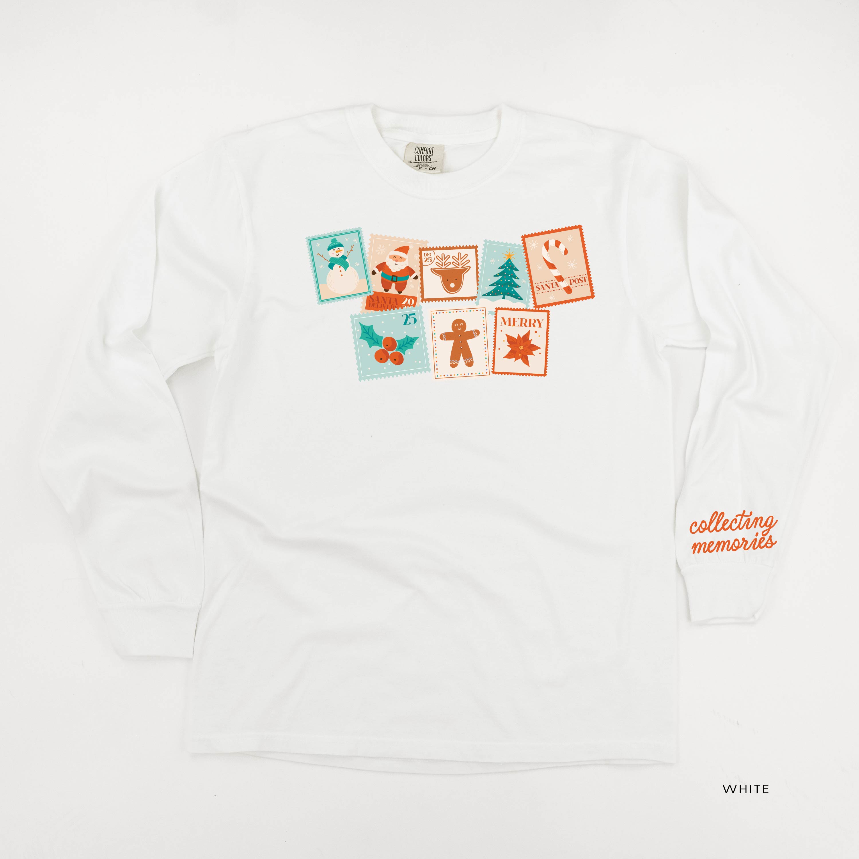 Collecting Memories (wd) - LONG SLEEVE Comfort Colors Tee Little Mama Shirt Shop
