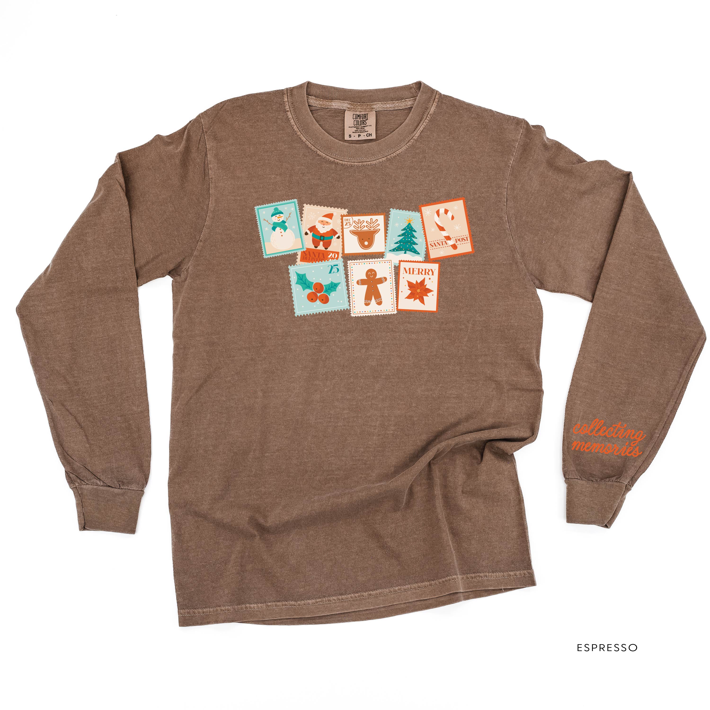 Collecting Memories (wd) - LONG SLEEVE Comfort Colors Tee Little Mama Shirt Shop