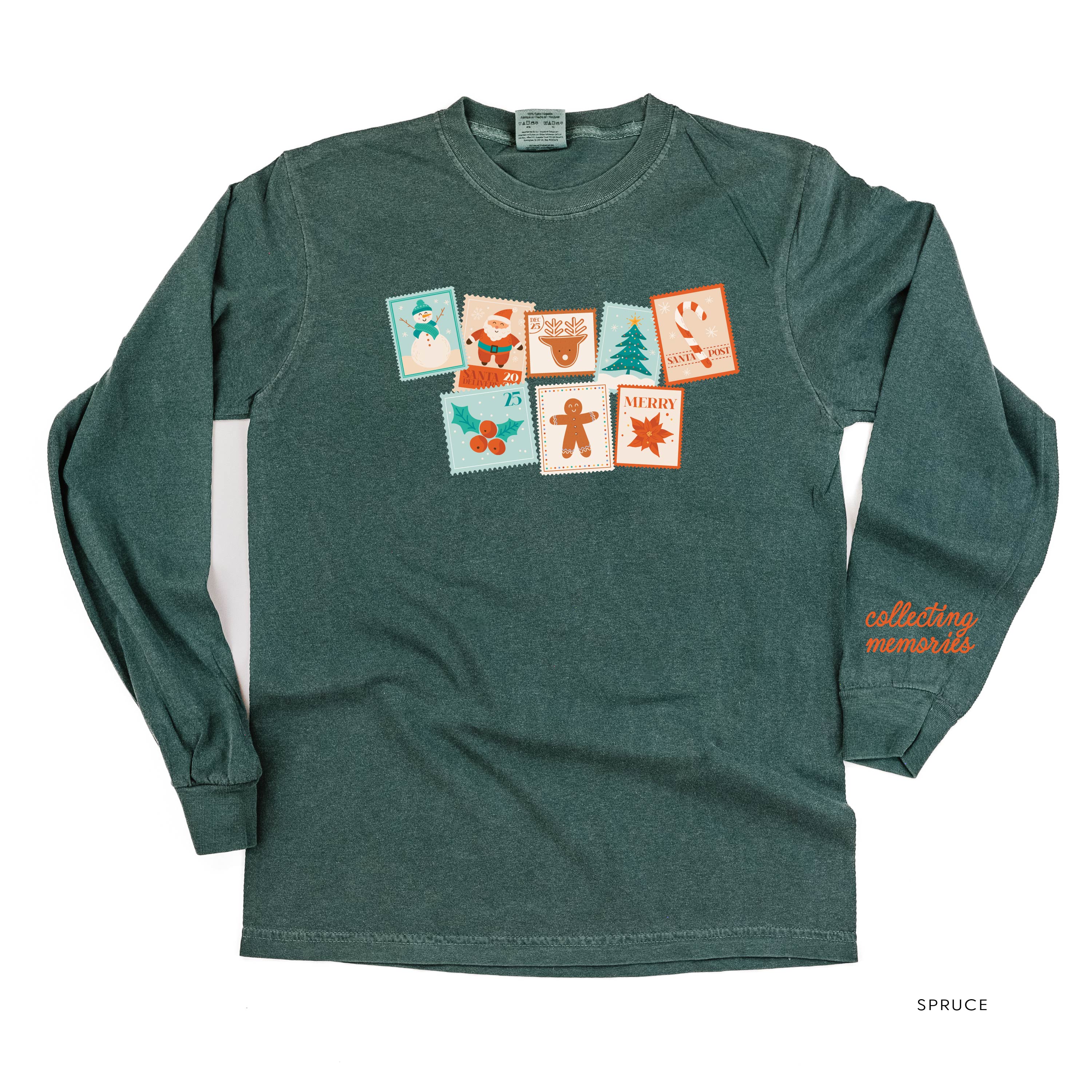 Collecting Memories (wd) - LONG SLEEVE Comfort Colors Tee Little Mama Shirt Shop