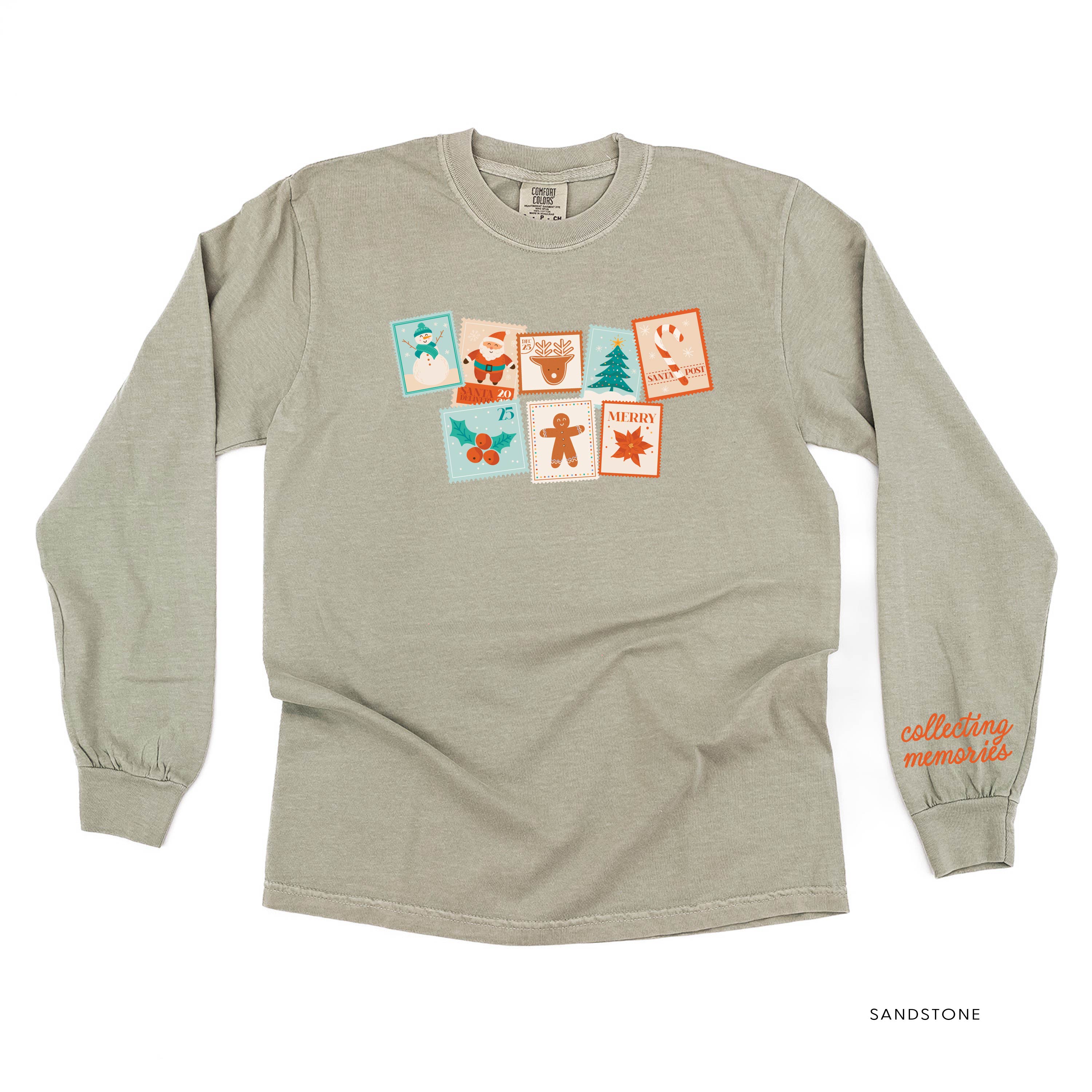 Collecting Memories (wd) - LONG SLEEVE Comfort Colors Tee Little Mama Shirt Shop