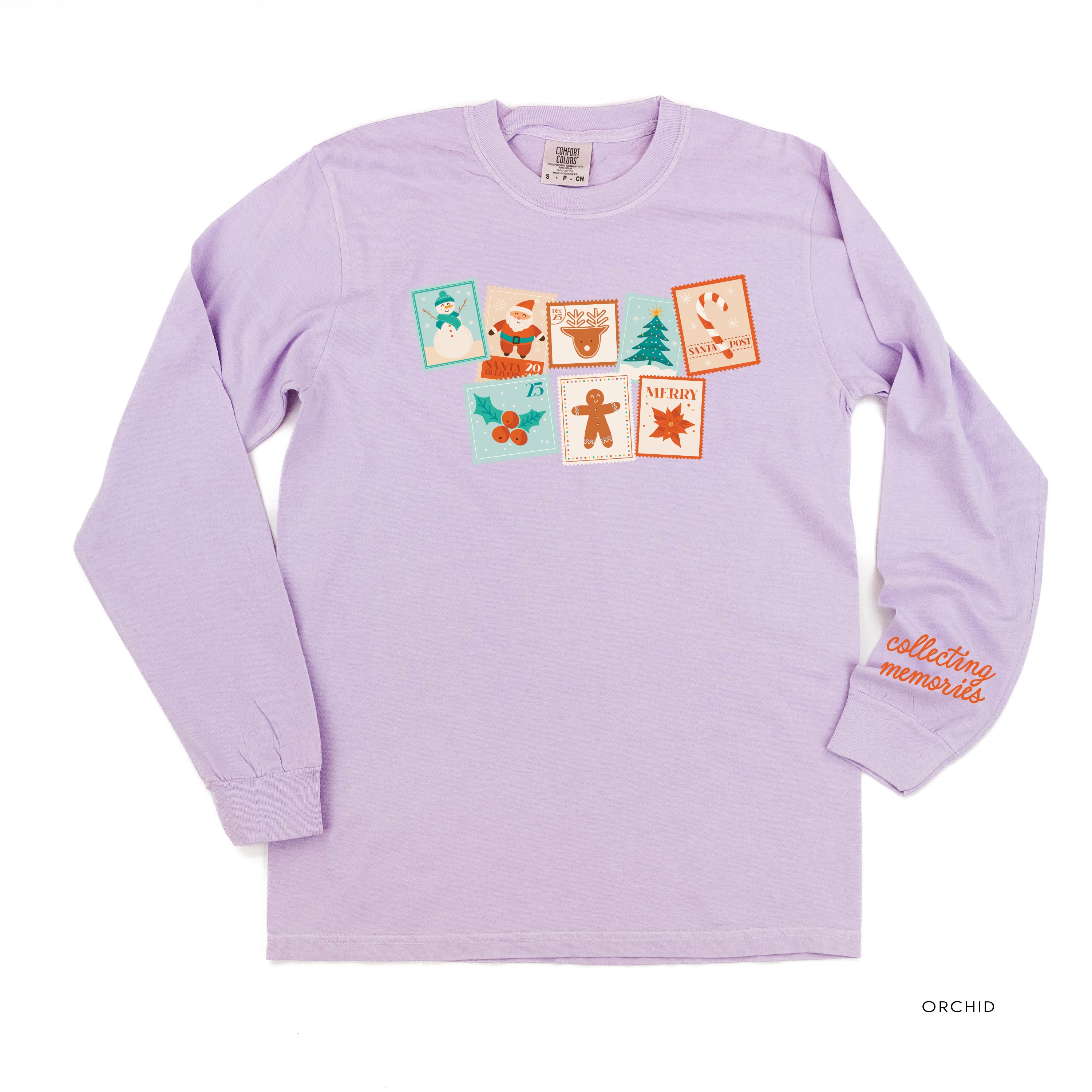 Collecting Memories (wd) - LONG SLEEVE Comfort Colors Tee Little Mama Shirt Shop