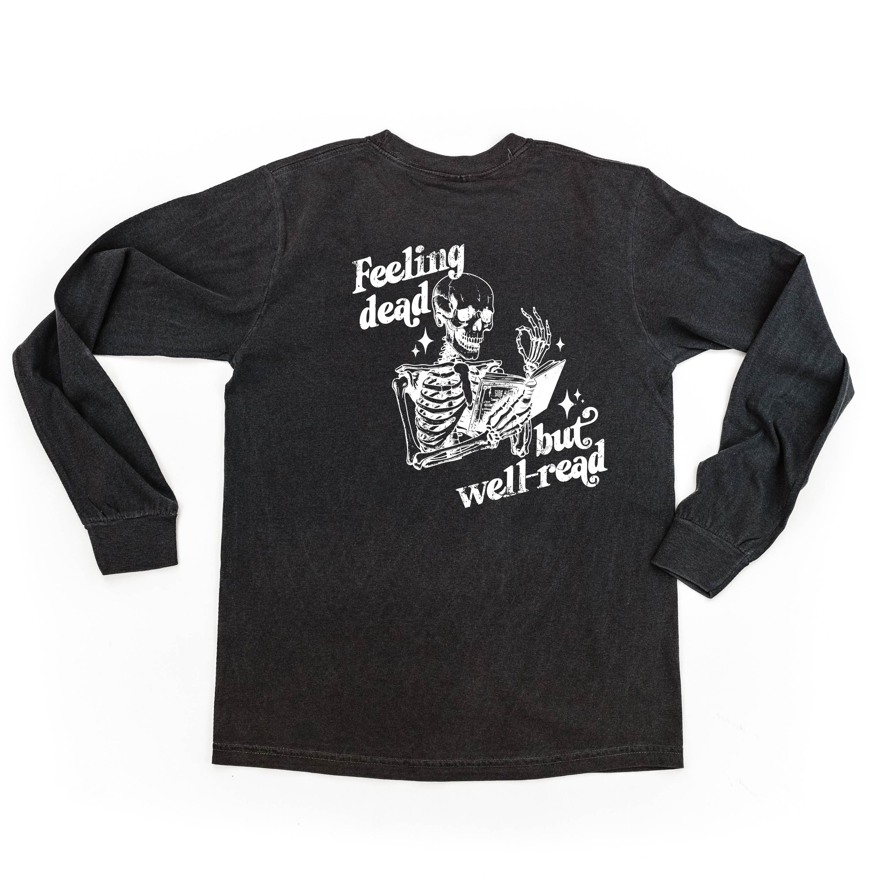  FULL DESIGN on Back - Long Sleeve Comfort Colors Tee Little Mama Shirt Shop