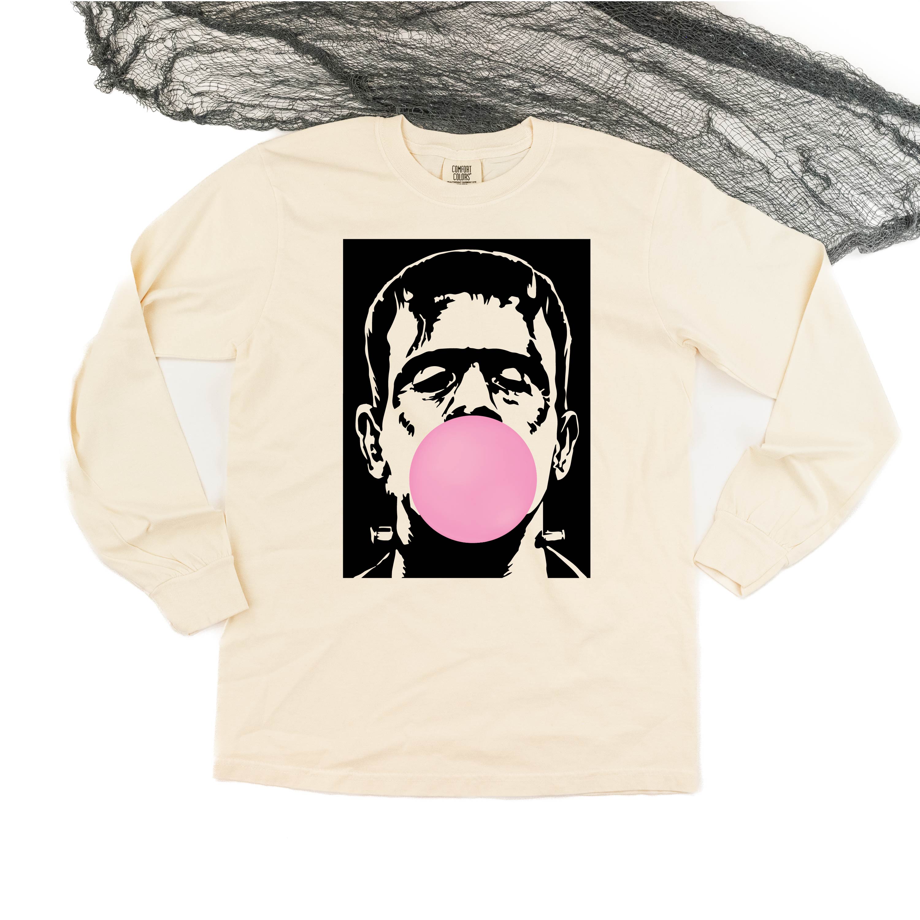 FRANK. - Long Sleeve Comfort Colors Tee Little Mama Shirt Shop
