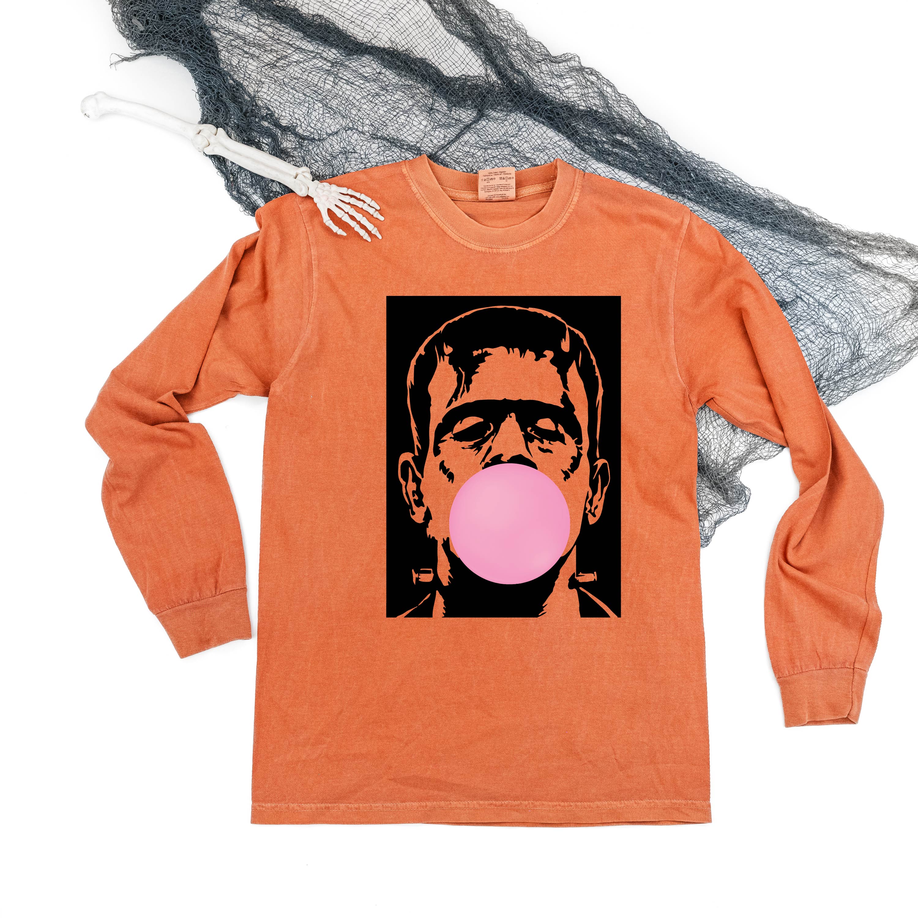FRANK. - Long Sleeve Comfort Colors Tee Little Mama Shirt Shop