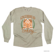 Gingerbread Bakery - LONG SLEEVE Comfort Colors Tee Little Mama Shirt Shop