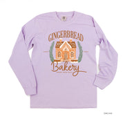 Gingerbread Bakery - LONG SLEEVE Comfort Colors Tee Little Mama Shirt Shop