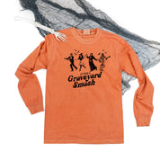 It Was a Graveyard Smash - Long Sleeve Comfort Colors Tee Little Mama Shirt Shop