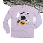 Halloween Things - Long Sleeve Comfort Colors Tee Little Mama Shirt Shop