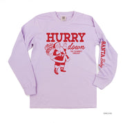 Hurry Down The Chimney Tonight (sd) - LONG SLEEVE Comfort Colors Tee Little Mama Shirt Shop