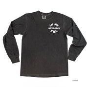 In My Advocacy Era - Long Sleeve Comfort Colors Tee Little Mama Shirt Shop
