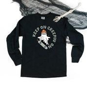 Keep On Creepin' On - Long Sleeve Comfort Colors Tee Little Mama Shirt Shop