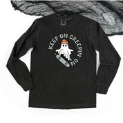 Keep On Creepin' On - Long Sleeve Comfort Colors Tee Little Mama Shirt Shop
