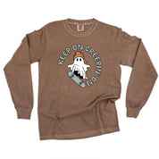 Keep On Creepin' On - Long Sleeve Comfort Colors Tee Little Mama Shirt Shop