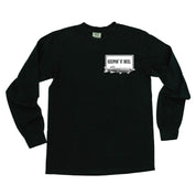 Keepin' It Reel Pocket Design on Front w/ Fishing Reel on Back - LONG SLEEVE COMFORT COLORS TEE Little Mama Shirt Shop