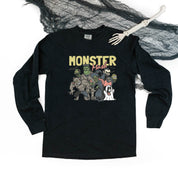 Monster Mash - Long Sleeve Comfort Colors Tee Little Mama Shirt Shop