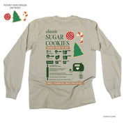Sugar Cookie Recipe (pf&b) - LONG SLEEVE Comfort Colors Tee Little Mama Shirt Shop