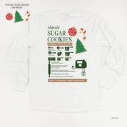 Sugar Cookie Recipe (pf&b) - LONG SLEEVE Comfort Colors Tee Little Mama Shirt Shop