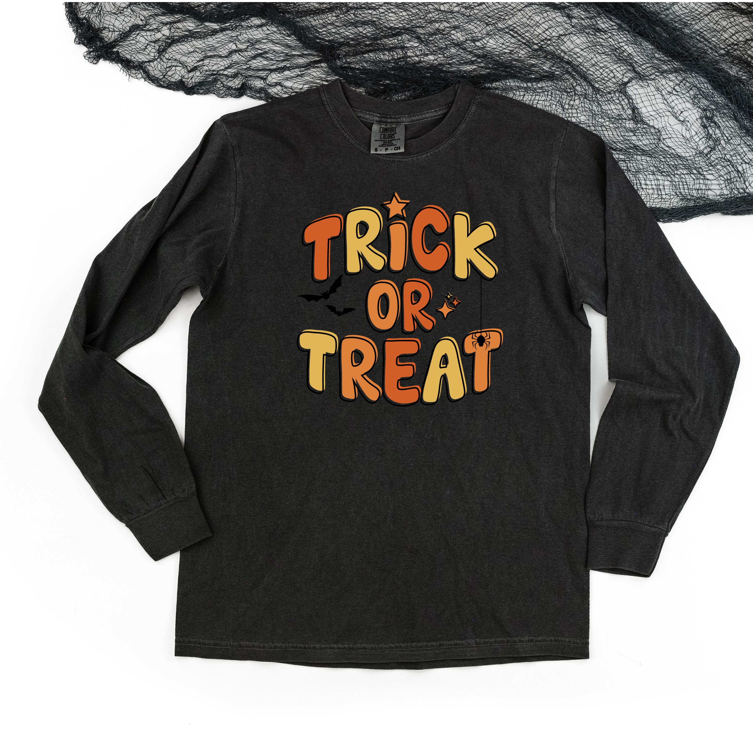YELLOW) - Long Sleeve Comfort Colors Tee Little Mama Shirt Shop