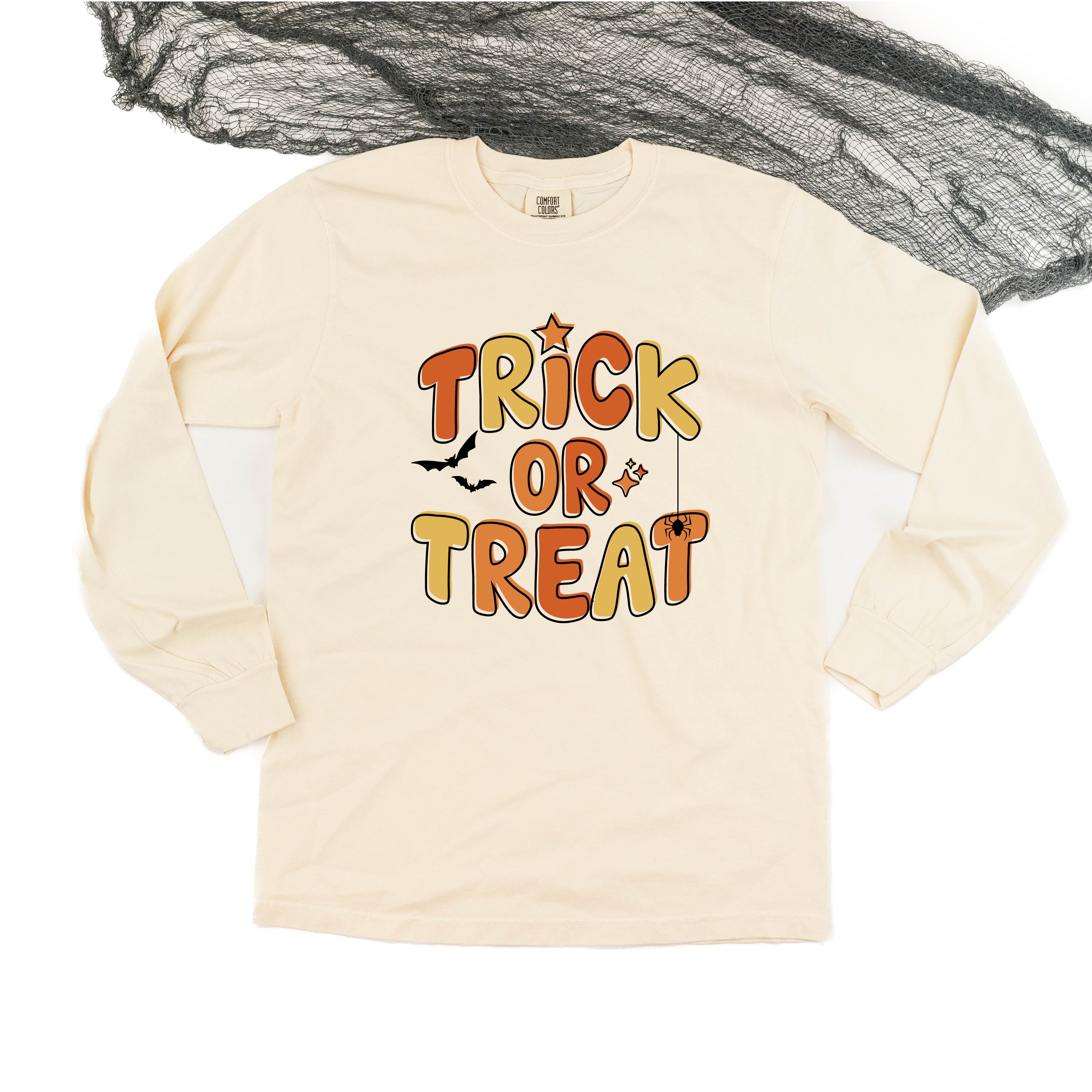 YELLOW) - Long Sleeve Comfort Colors Tee Little Mama Shirt Shop