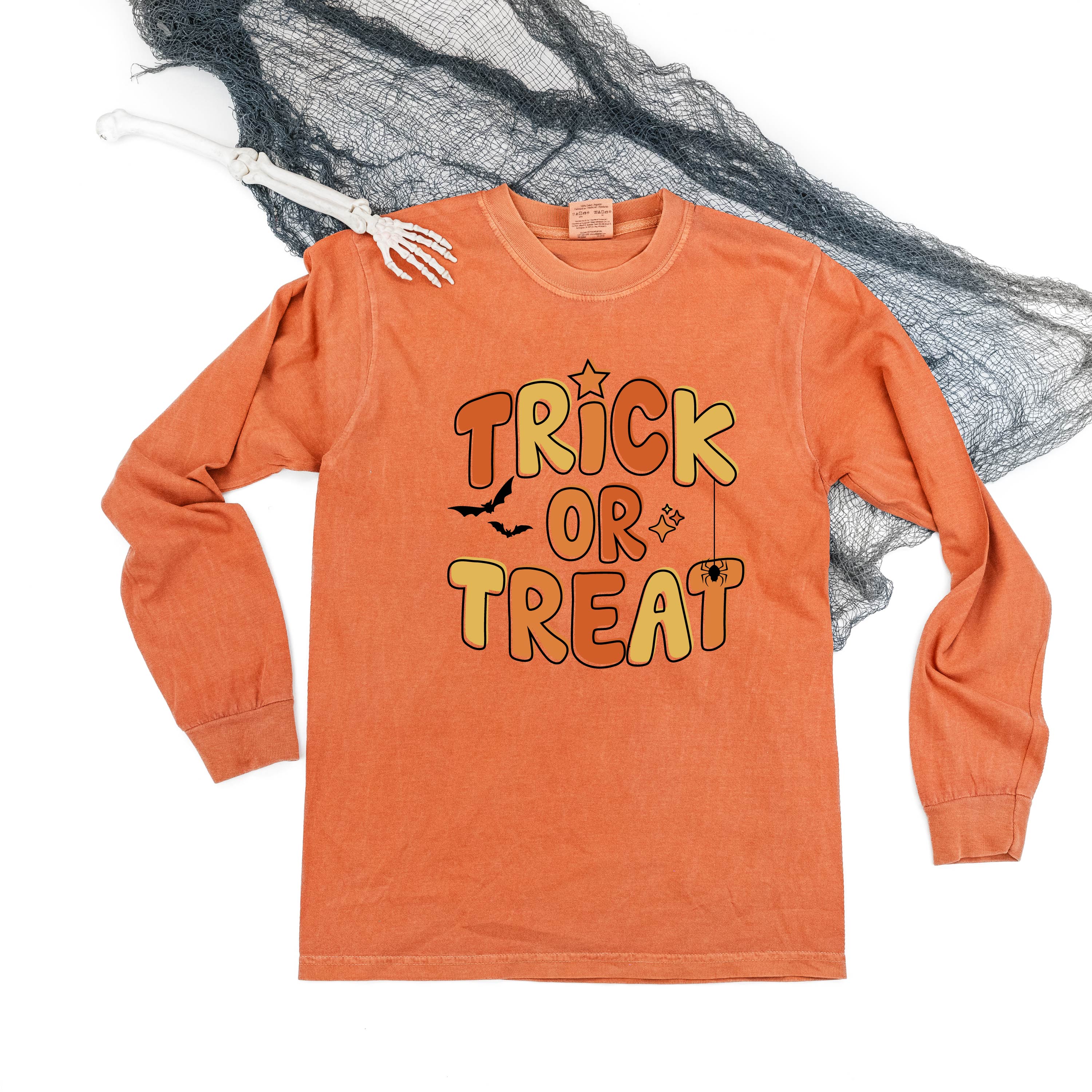 YELLOW) - Long Sleeve Comfort Colors Tee Little Mama Shirt Shop