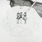 Classy Witches - Long Sleeve Comfort Colors Tee Little Mama Shirt Shop