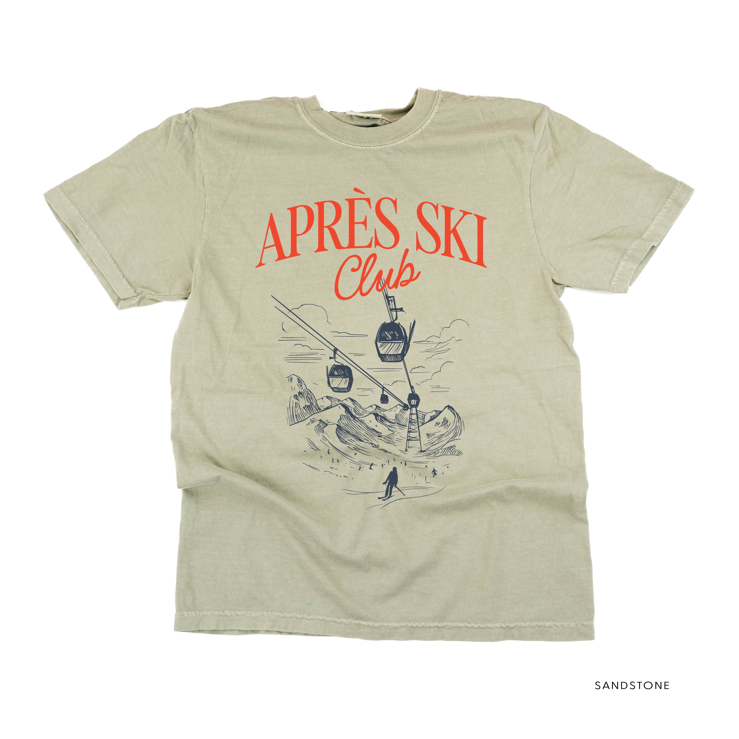 Apres Ski Club - Comfort Colors Tee Little Mama Shirt Shop