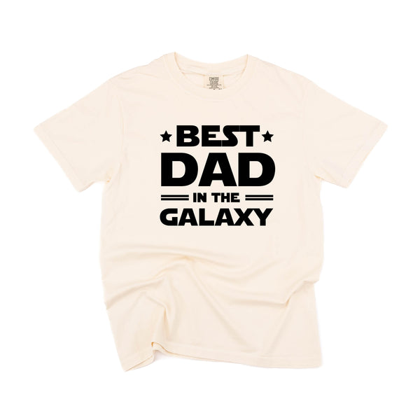 Best Dad in the Galaxy - SHORT SLEEVE COMFORT COLORS TEE