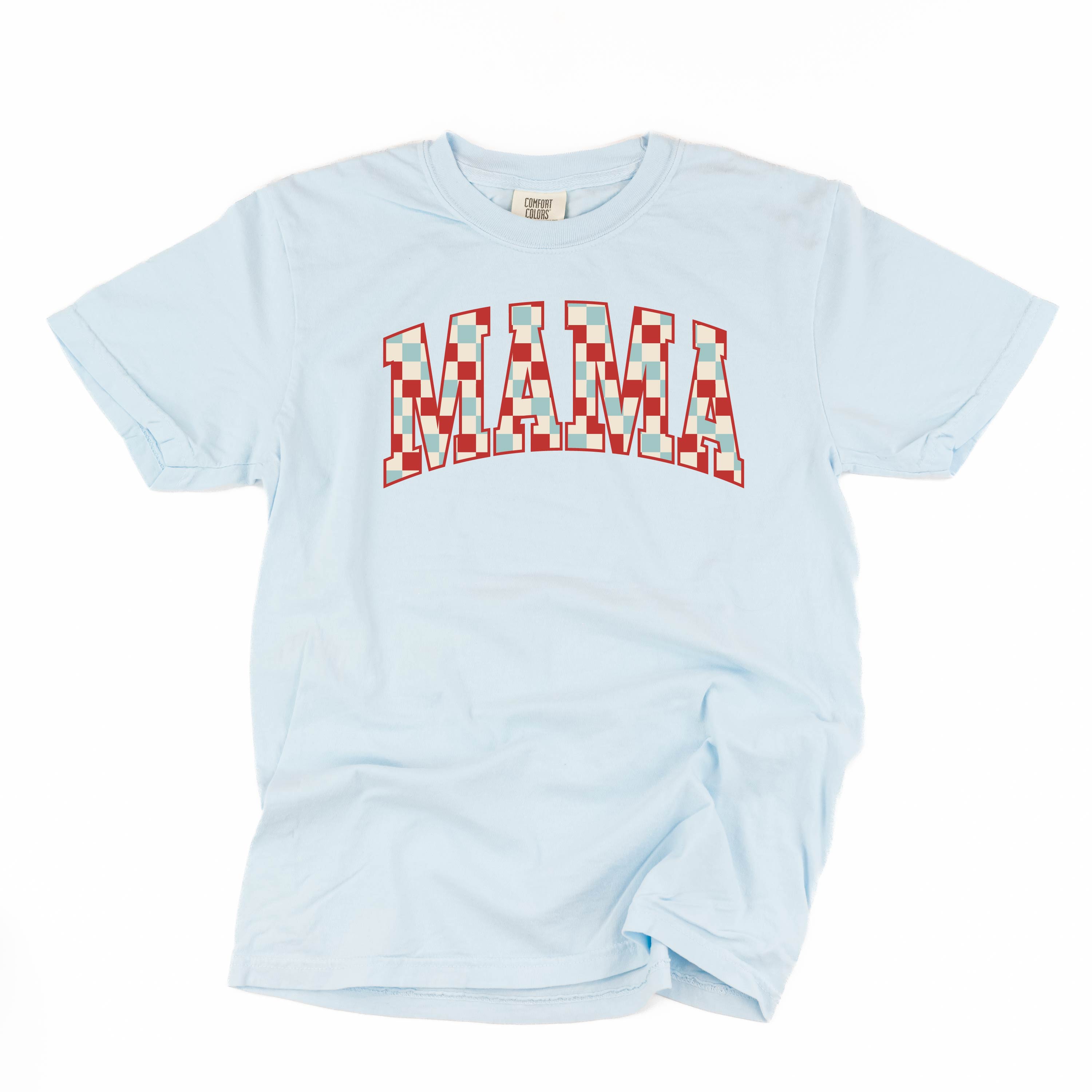 Checkered Mama - Comfort Colors Te Little Mama Shirt Shop